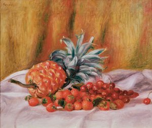 草莓和菠萝，c.1895